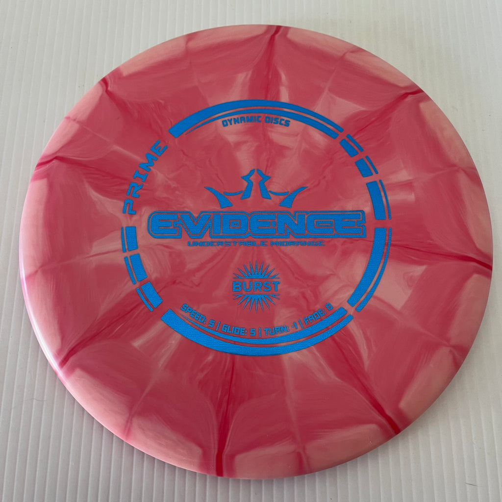 Dynamic Discs Prime Burst Evidence 5/5/-1/0