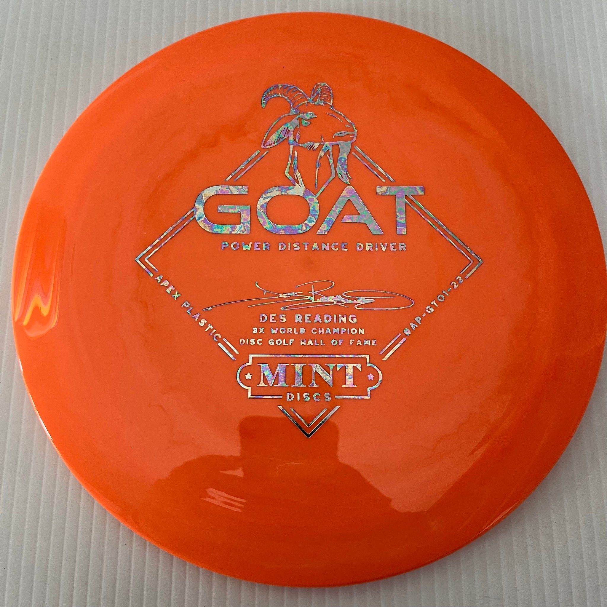 Mint Discs 2022 Des Reading Apex Goat 12/5/-1/3