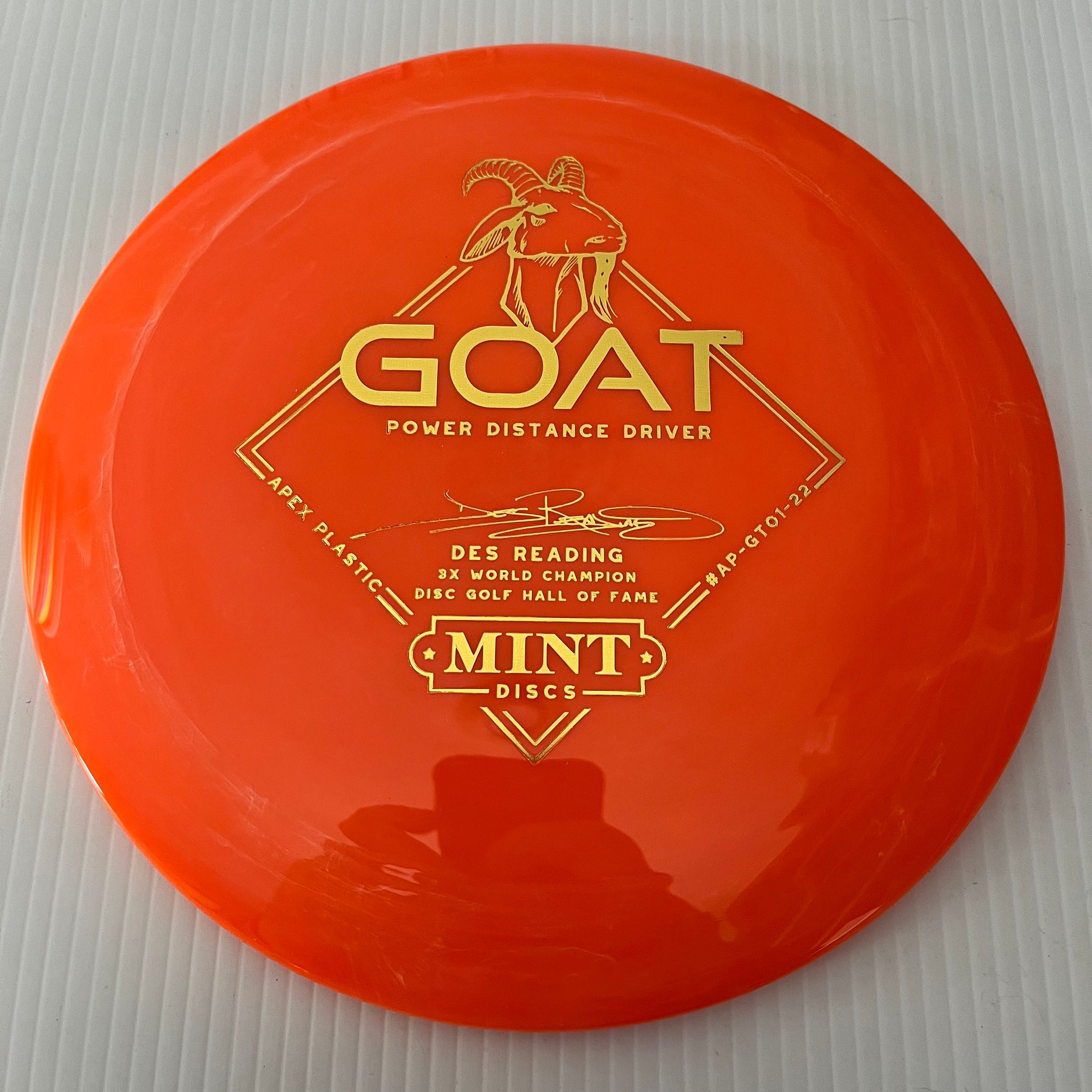 Mint Discs 2022 Des Reading Apex Goat 12/5/-1/3