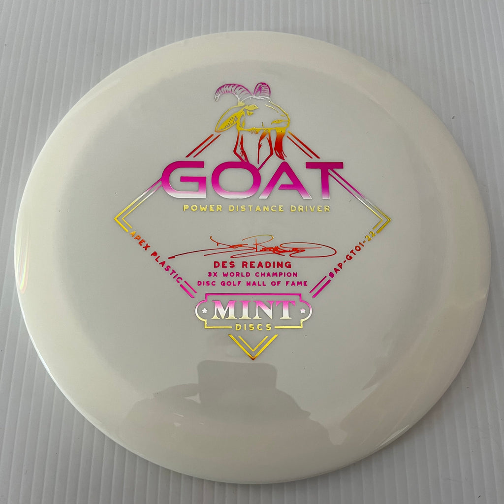 Mint Discs 2022 Des Reading Apex Goat 12/5/-1/3
