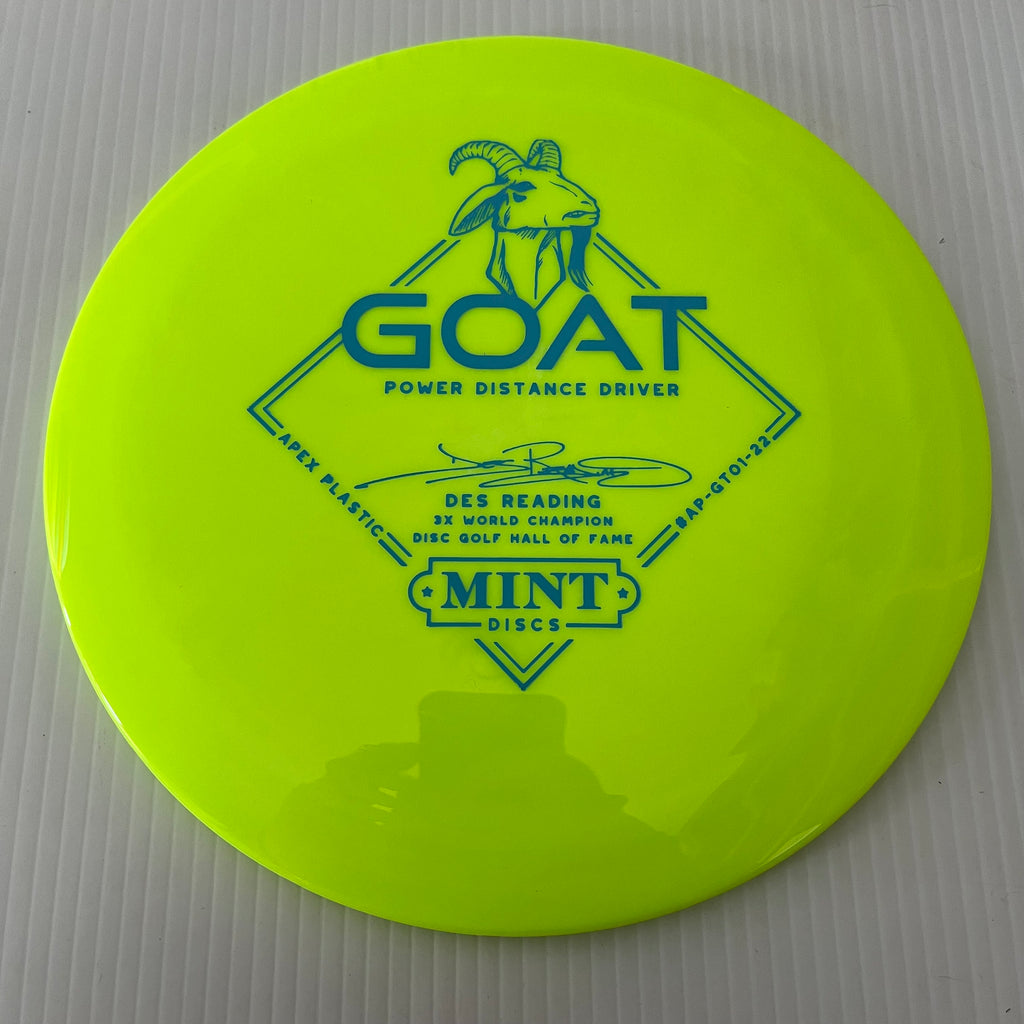 Mint Discs 2022 Des Reading Apex Goat 12/5/-1/3