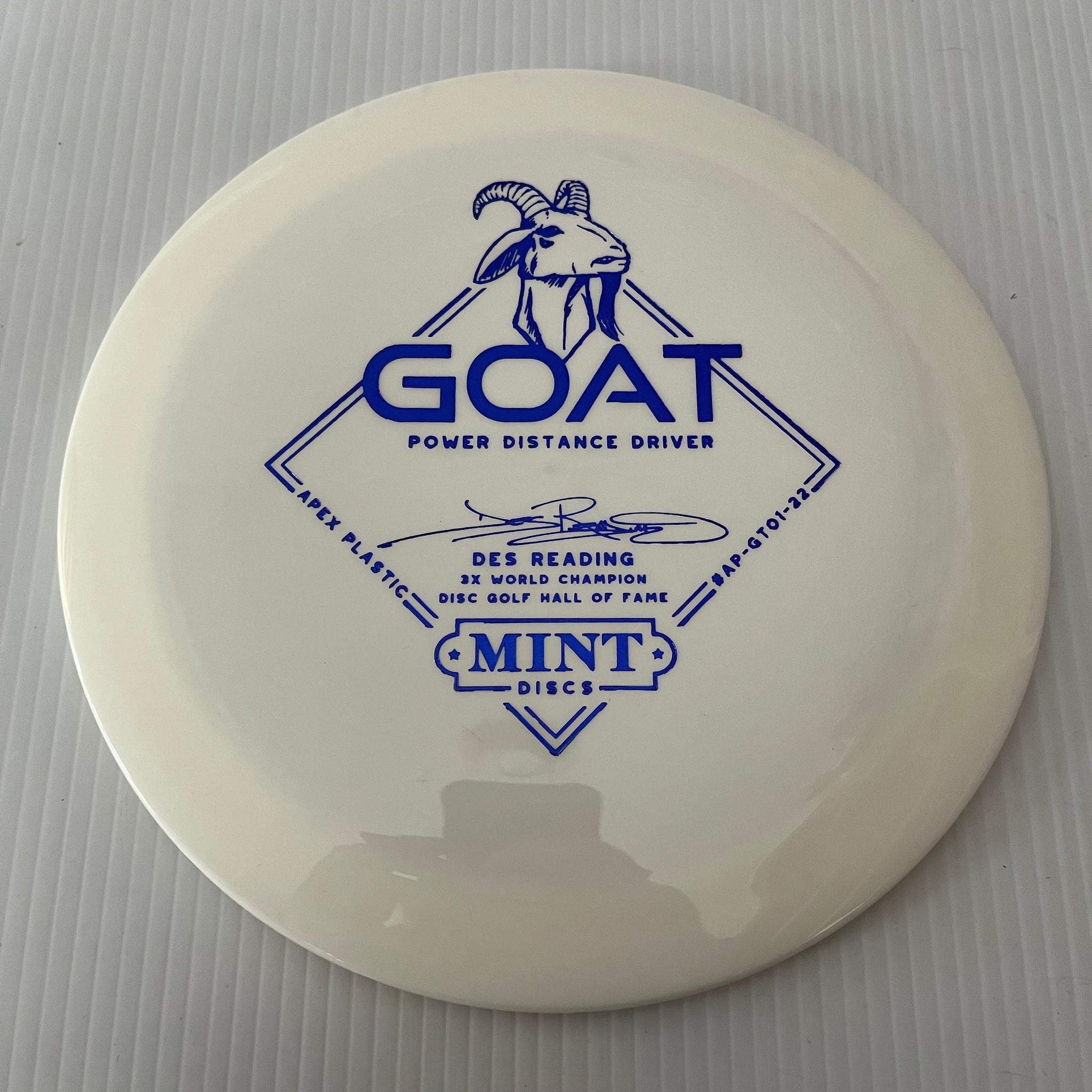 Mint Discs 2022 Des Reading Apex Goat 12/5/-1/3