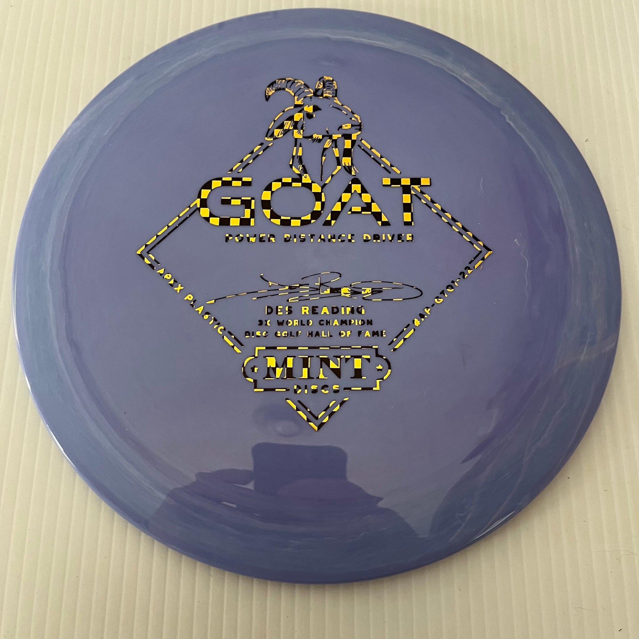 Mint Discs 2022 Des Reading Apex Goat 12/5/-1/3