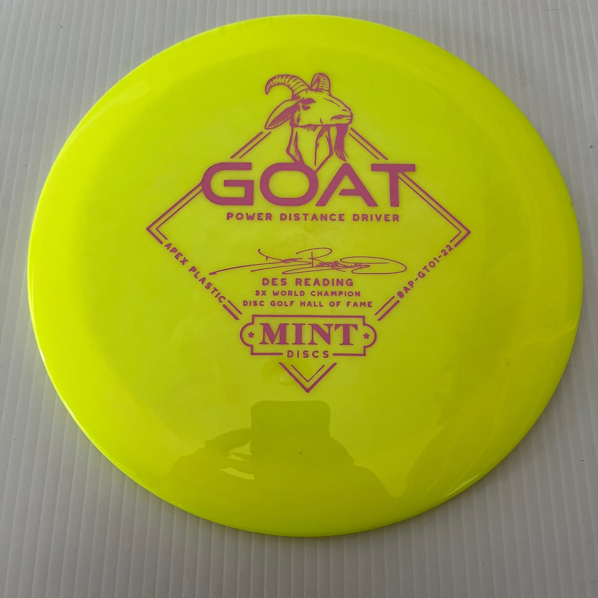 Mint Discs 2022 Des Reading Apex Goat 12/5/-1/3