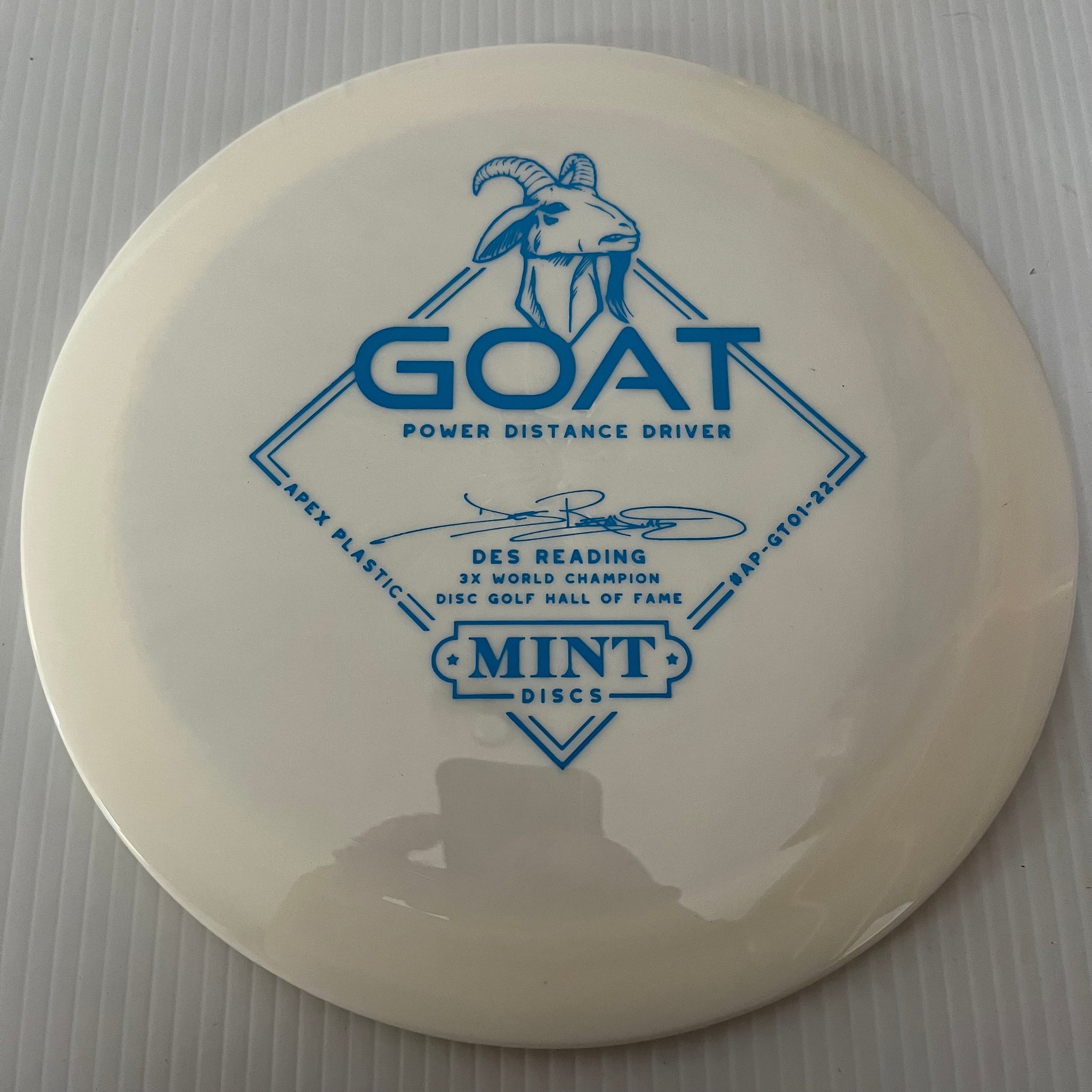 Mint Discs 2022 Des Reading Apex Goat 12/5/-1/3