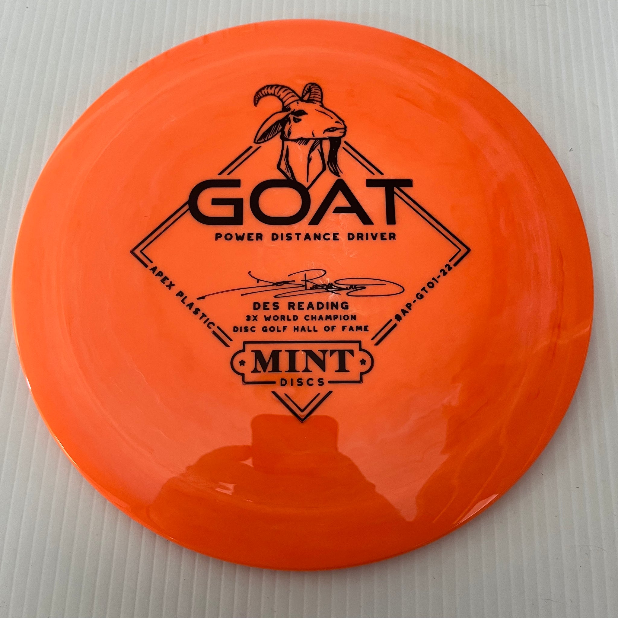 Mint Discs 2022 Des Reading Apex Goat 12/5/-1/3