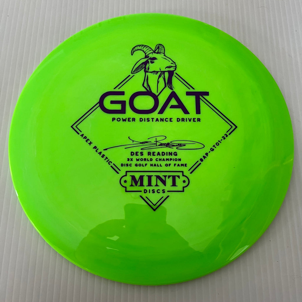 Mint Discs 2022 Des Reading Apex Goat 12/5/-1/3