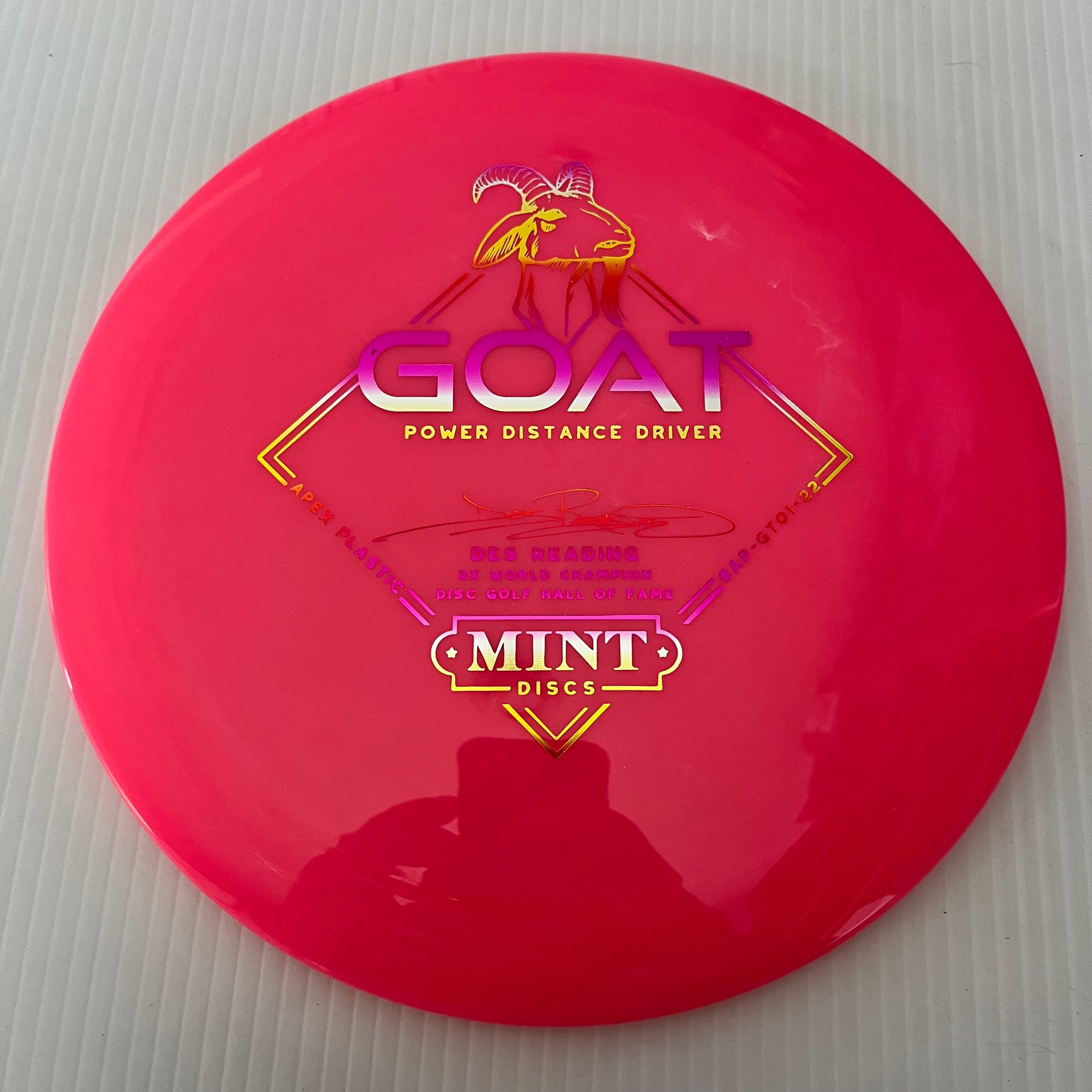 Mint Discs 2022 Des Reading Apex Goat 12/5/-1/3