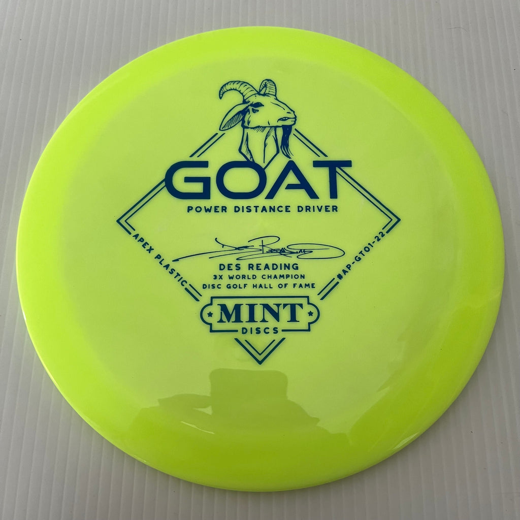 Mint Discs 2022 Des Reading Apex Goat 12/5/-1/3
