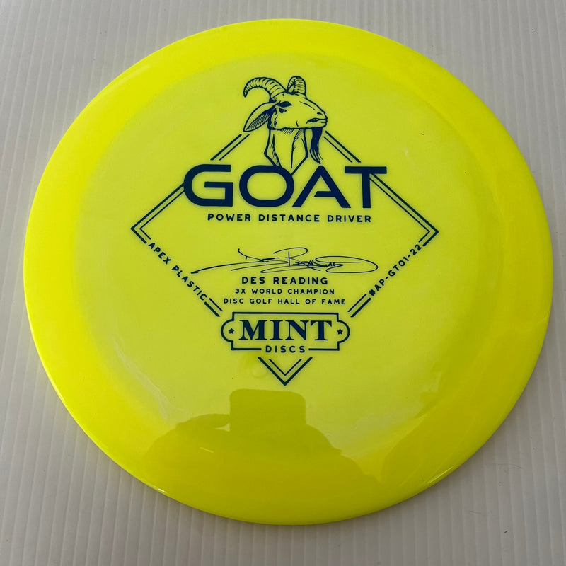 Mint Discs 2022 Des Reading Apex Goat 12/5/-1/3