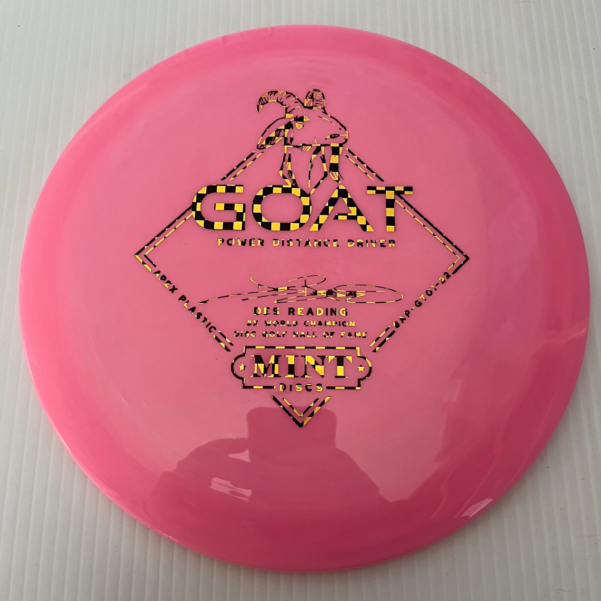 Mint Discs 2022 Des Reading Apex Goat 12/5/-1/3