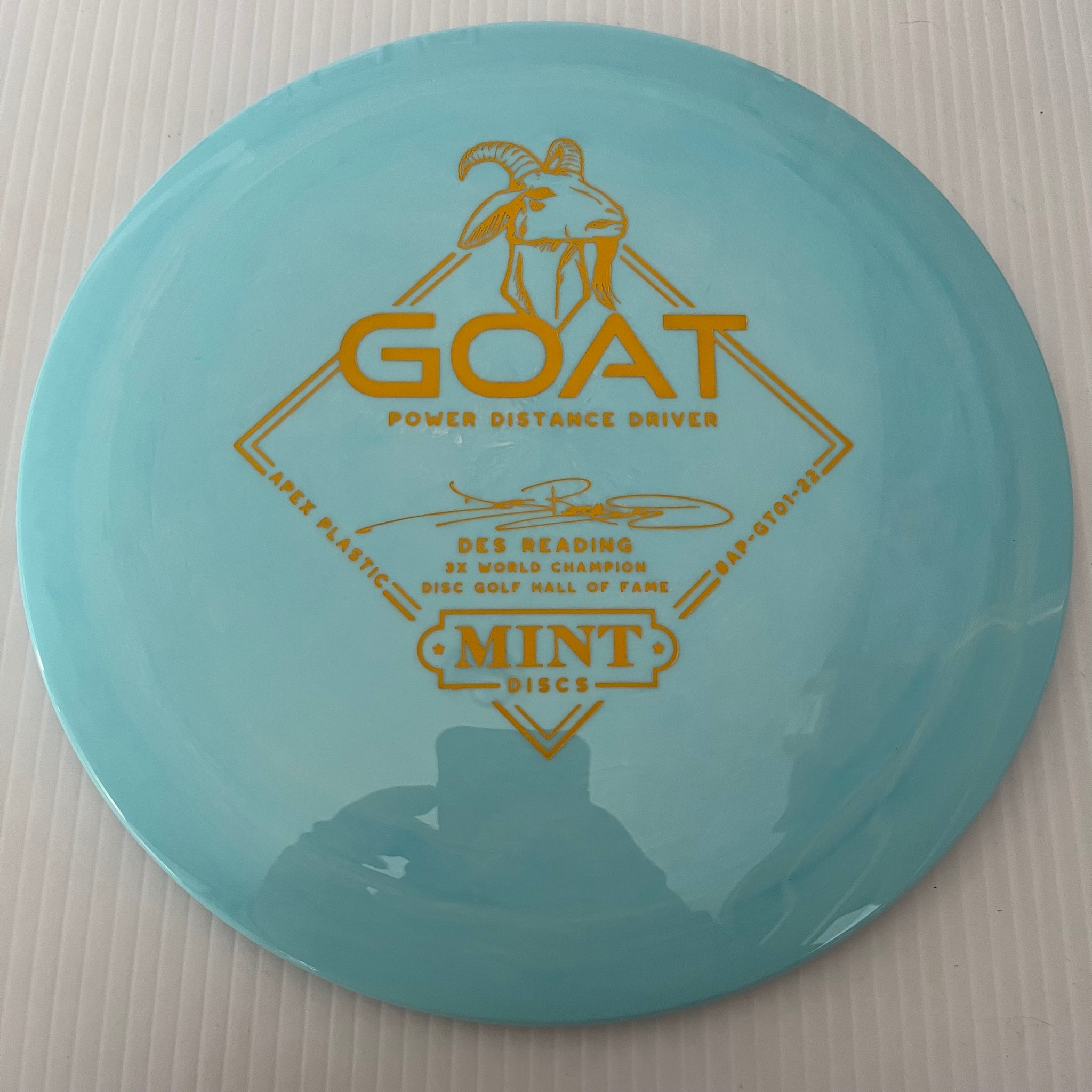 Mint Discs 2022 Des Reading Apex Goat 12/5/-1/3