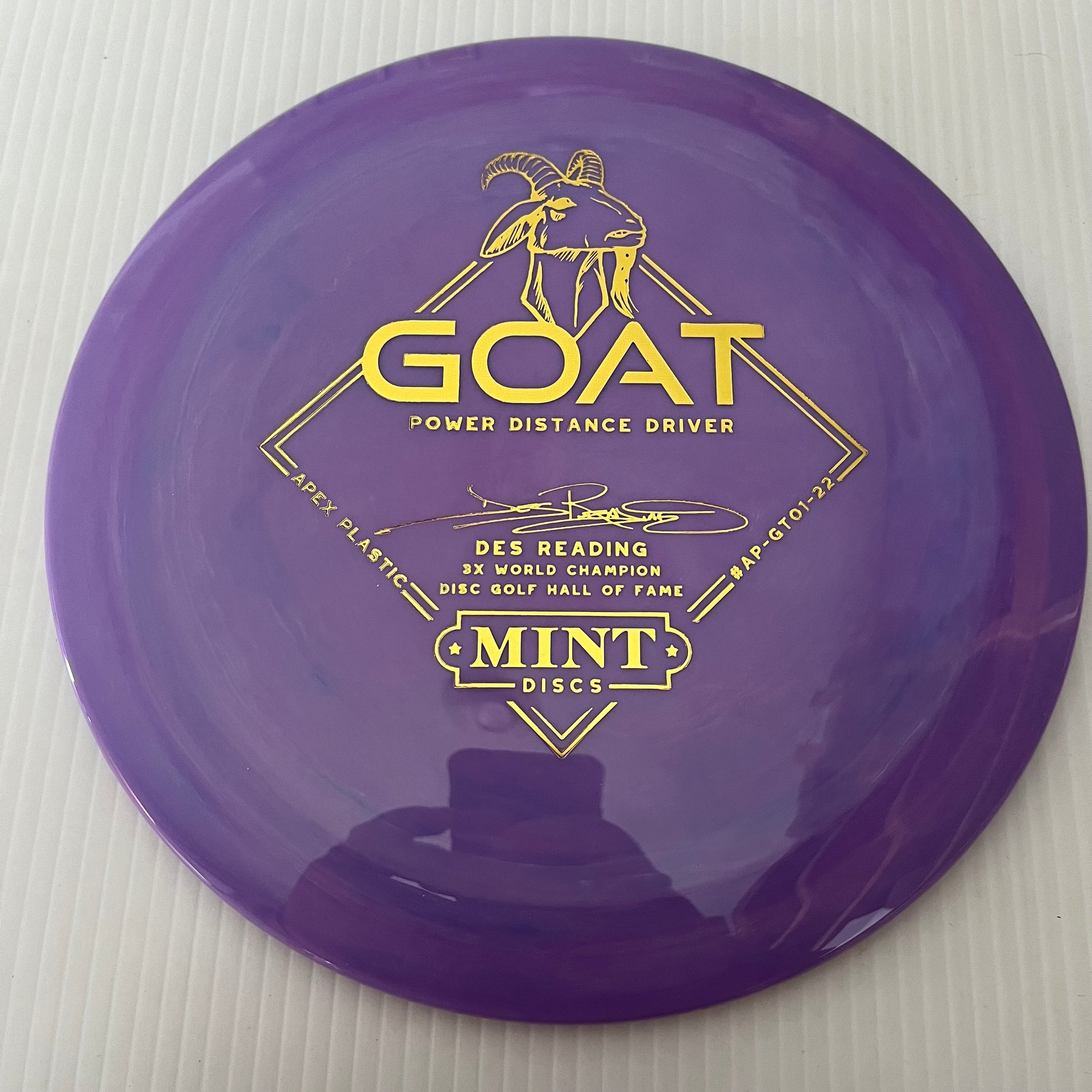 Mint Discs 2022 Des Reading Apex Goat 12/5/-1/3
