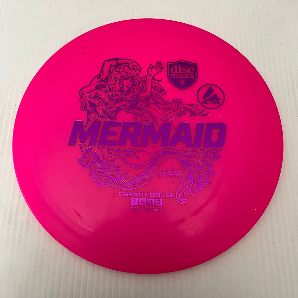 Discmania Active Line Mermaid Floats in Water 7/4/-1/2