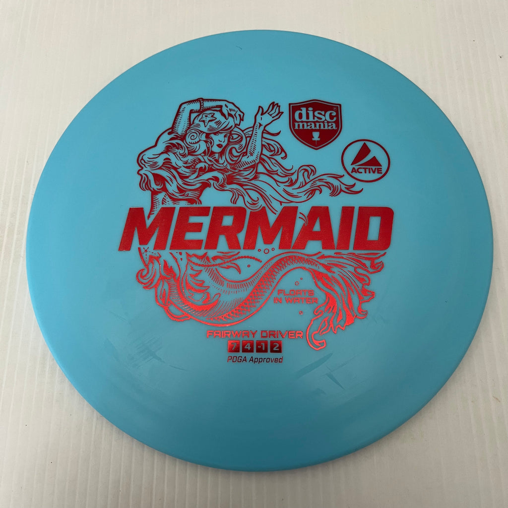 Discmania Active Line Mermaid Floats in Water 7/4/-1/2