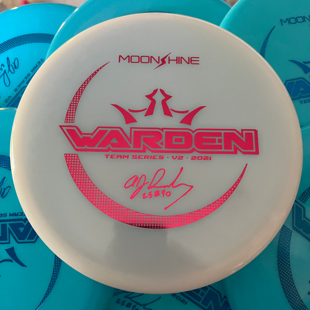 Dynamic Discs 2021 AJ Risley V2 Team Series Hybrid Glow Moonshine Warden 2/4/0/0.5