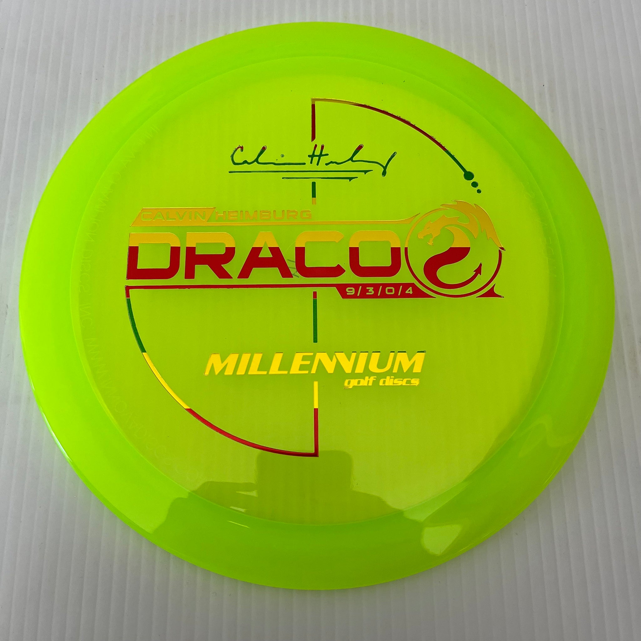 Millennium Discs Calvin Heimburg Signature Quantum Draco 9/3/0/4