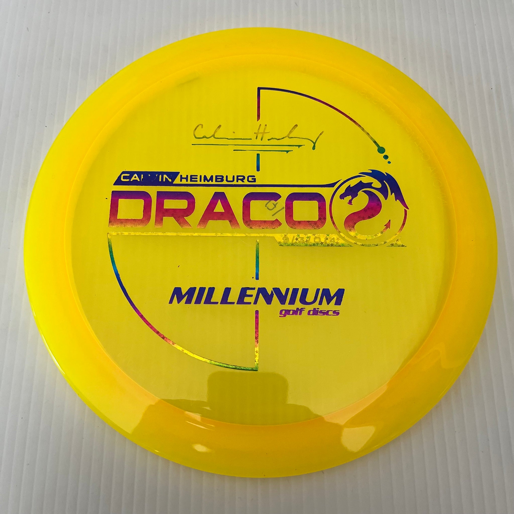 Millennium Discs Calvin Heimburg Signature Quantum Draco 9/3/0/4