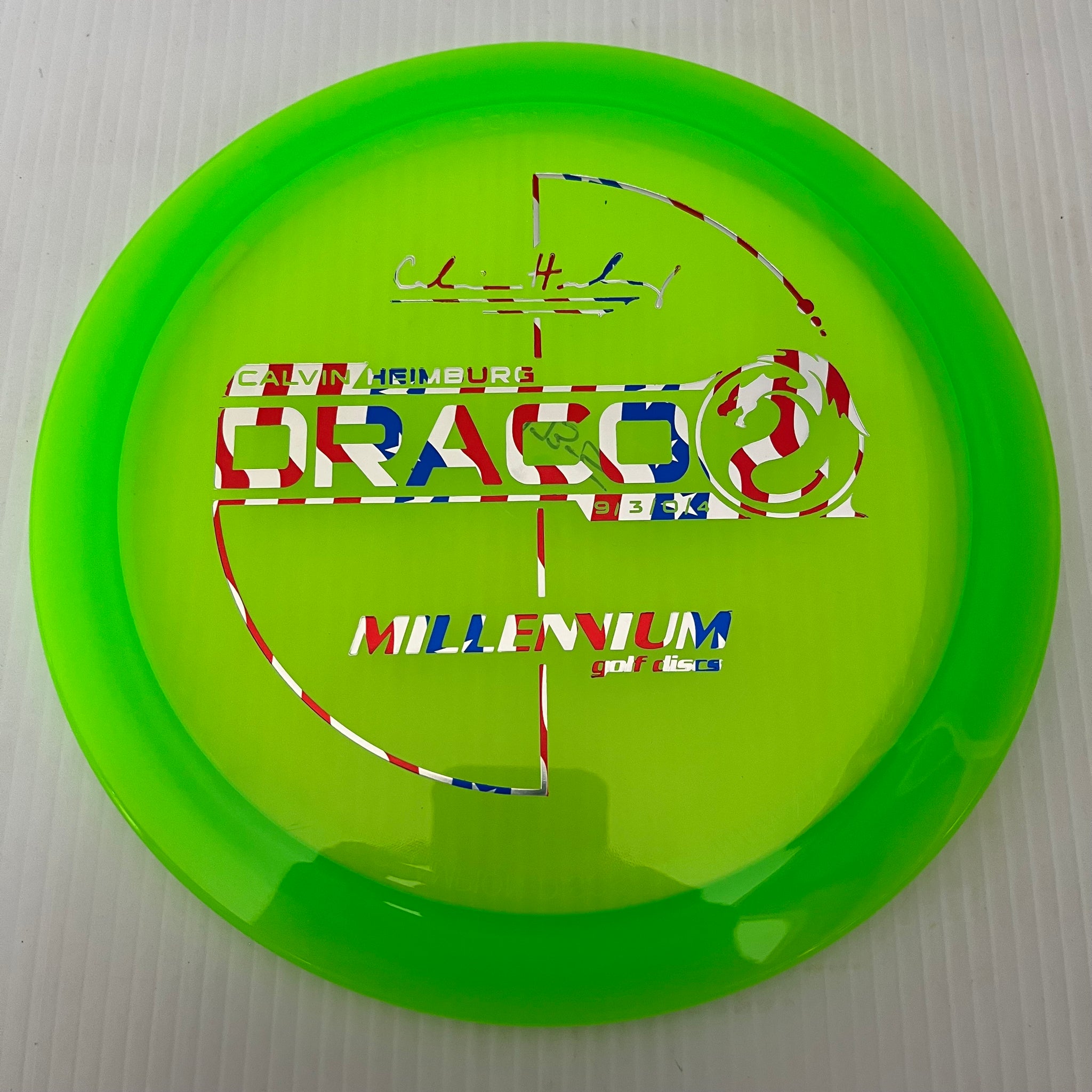 Millennium Discs Calvin Heimburg Signature Quantum Draco 9/3/0/4