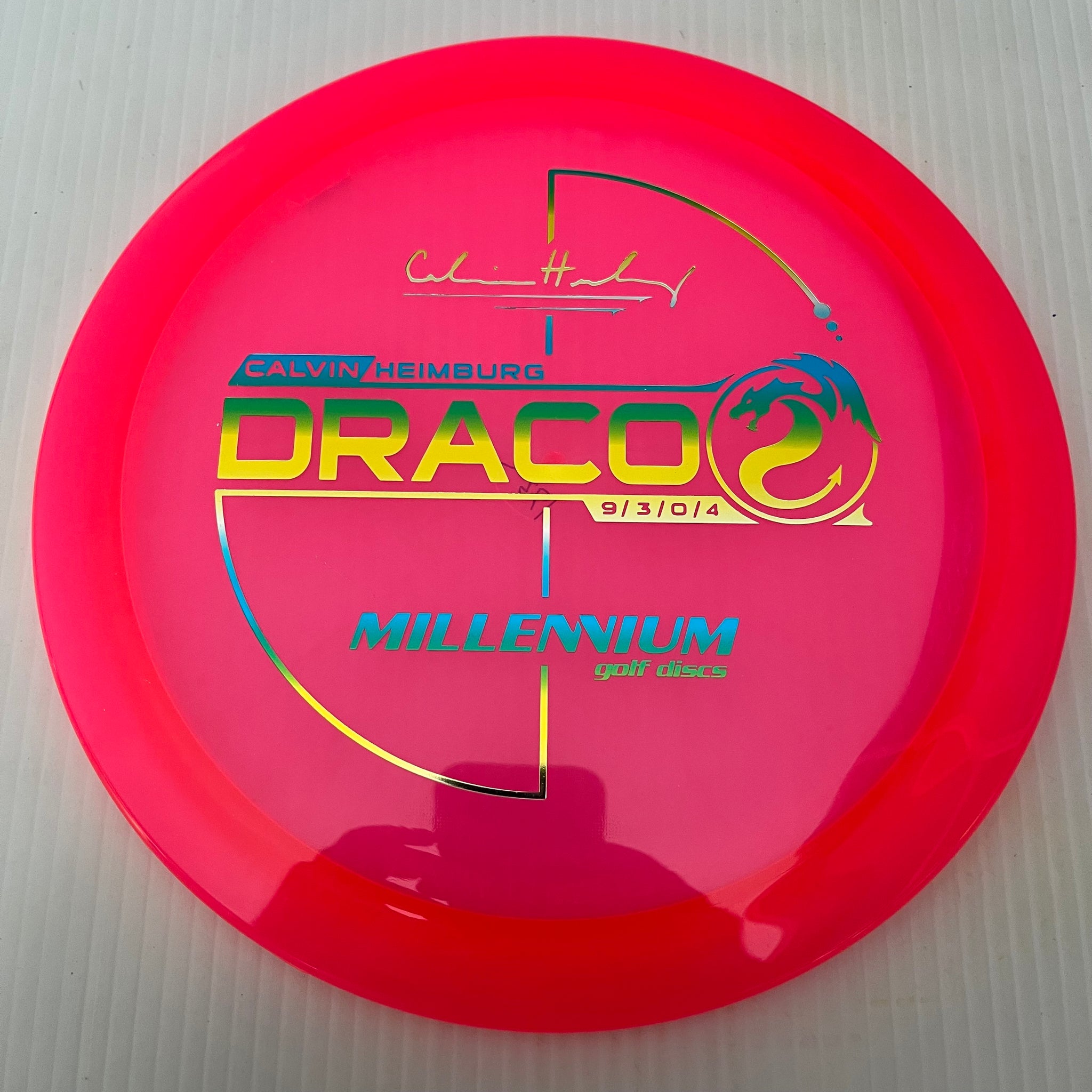 Millennium Discs Calvin Heimburg Signature Quantum Draco 9/3/0/4