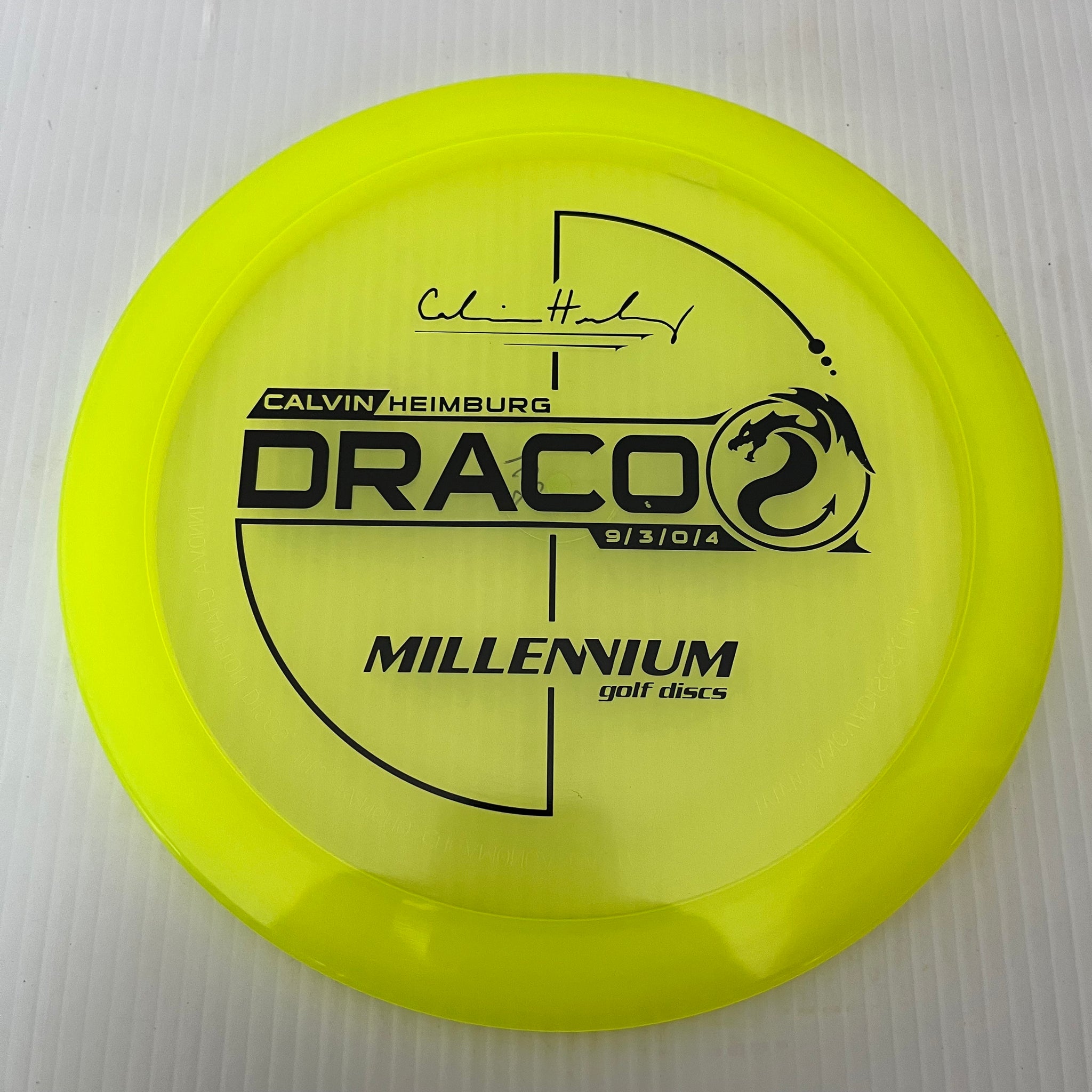 Millennium Discs Calvin Heimburg Signature Quantum Draco 9/3/0/4