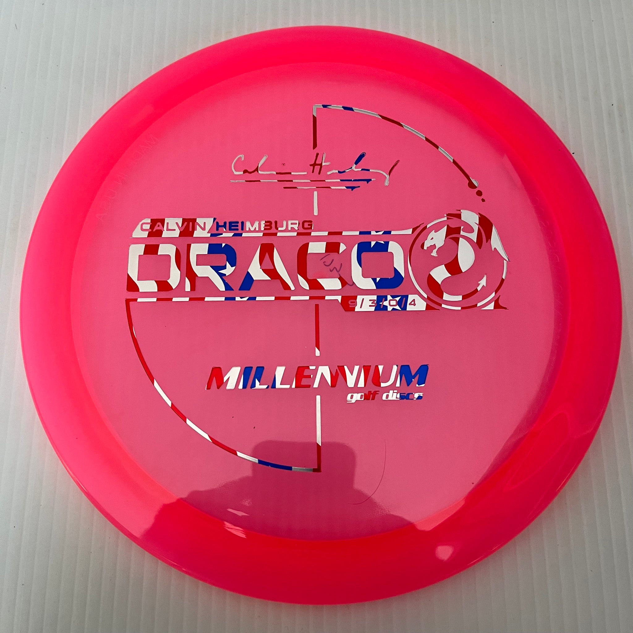 Millennium Discs Calvin Heimburg Signature Quantum Draco 9/3/0/4