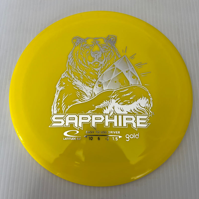 Latitude 64° Gold Line Sapphire 10/6/-2/1.5