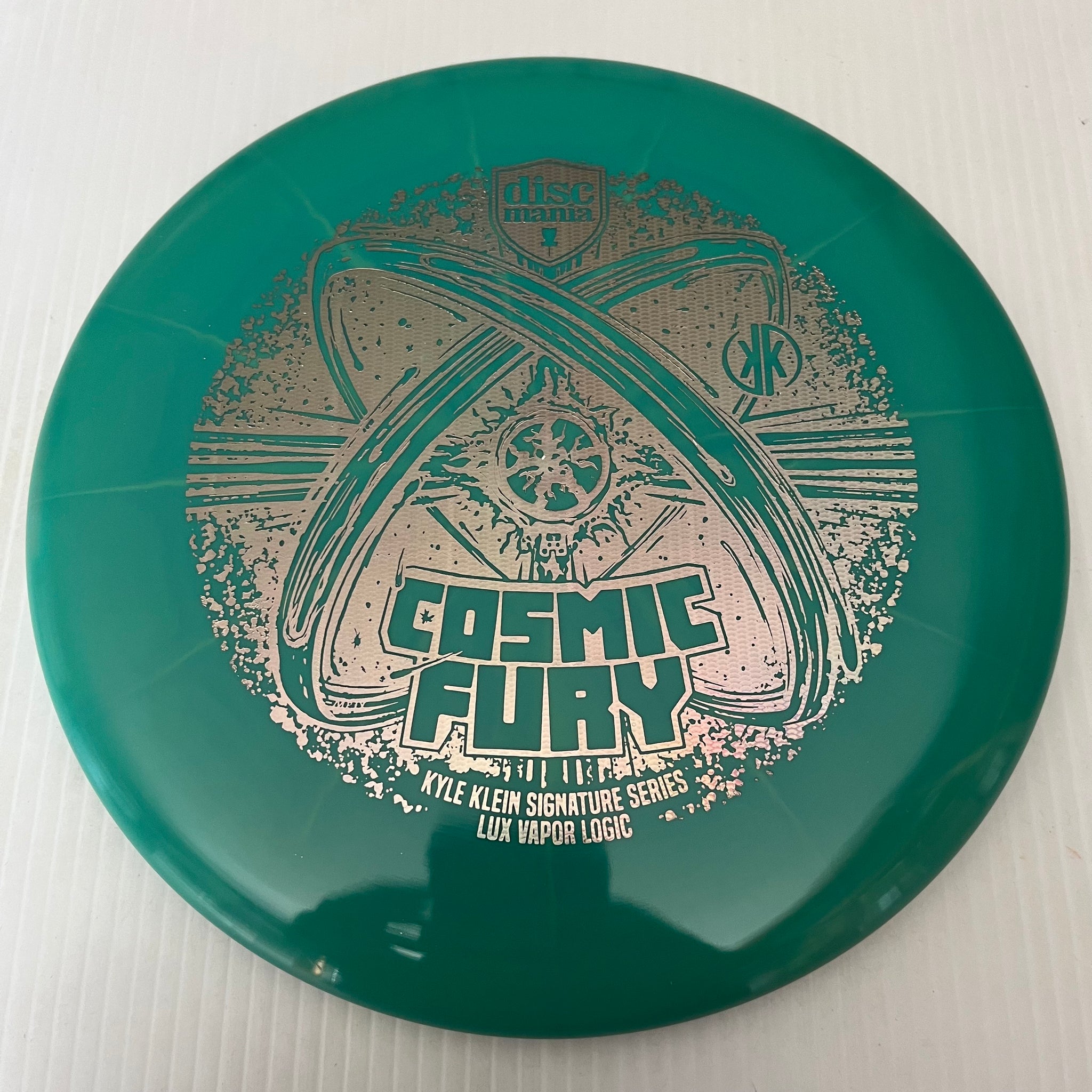 Discmania 2023 Kyle Klein Signature Series Cosmic Fury Lux Vapor Logic 3/3/0/1
