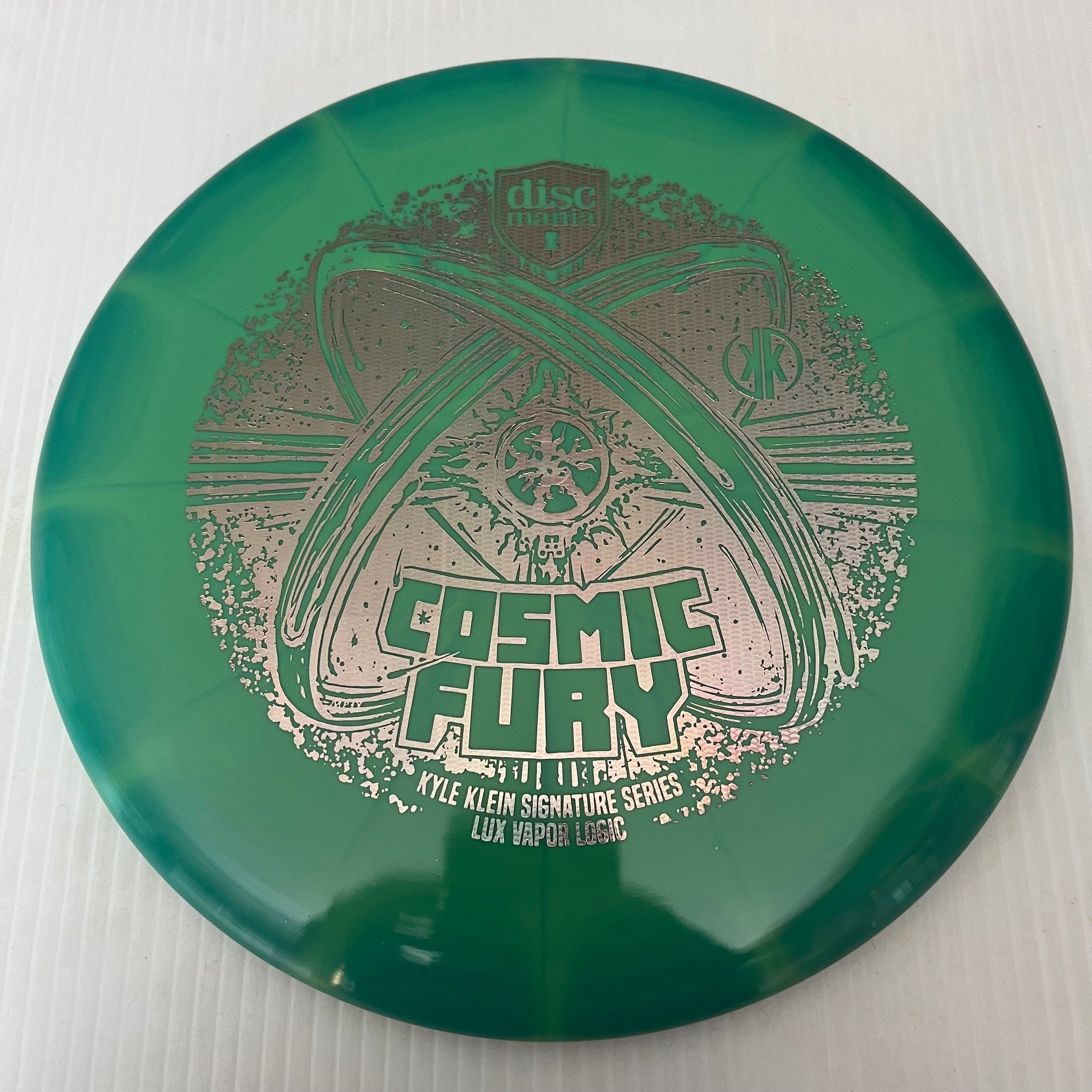 Discmania 2023 Kyle Klein Signature Series Cosmic Fury Lux Vapor Logic 3/3/0/1