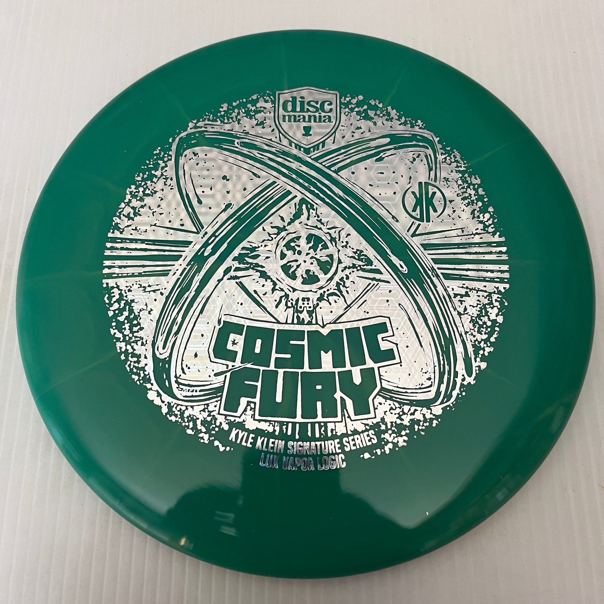Discmania 2023 Kyle Klein Signature Series Cosmic Fury Lux Vapor Logic 3/3/0/1