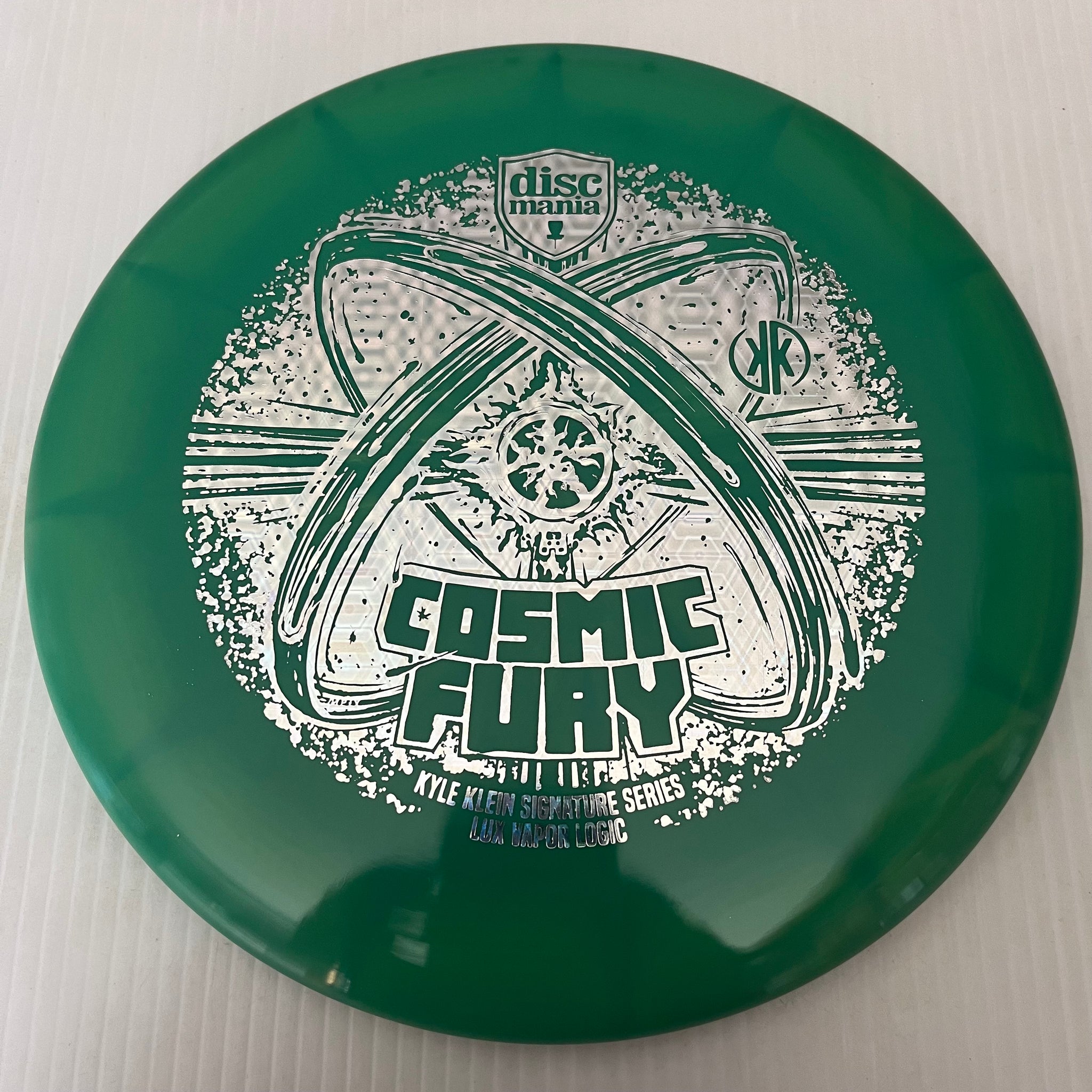 Discmania 2023 Kyle Klein Signature Series Cosmic Fury Lux Vapor Logic 3/3/0/1