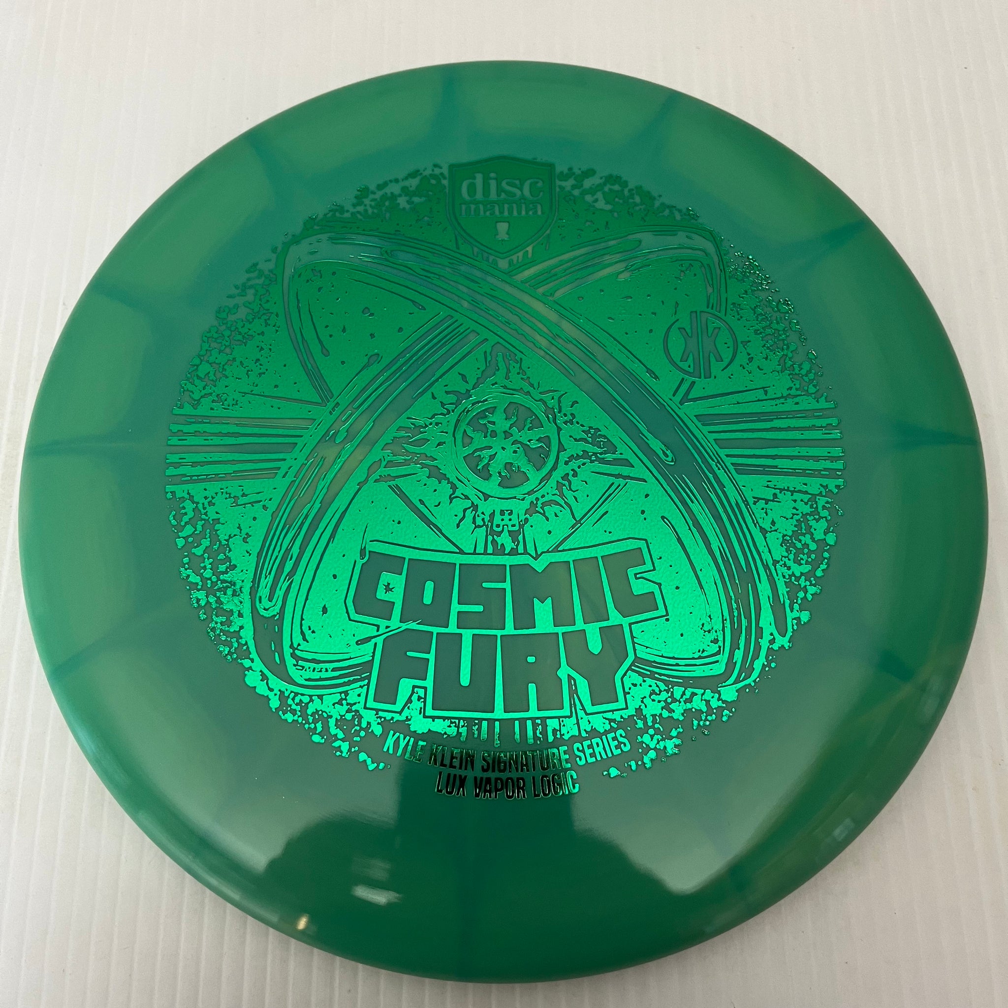 Discmania 2023 Kyle Klein Signature Series Cosmic Fury Lux Vapor Logic 3/3/0/1