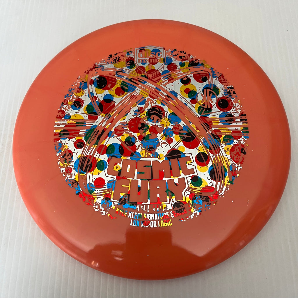 Discmania 2023 Kyle Klein Signature Series Cosmic Fury Lux Vapor Logic 3/3/0/1