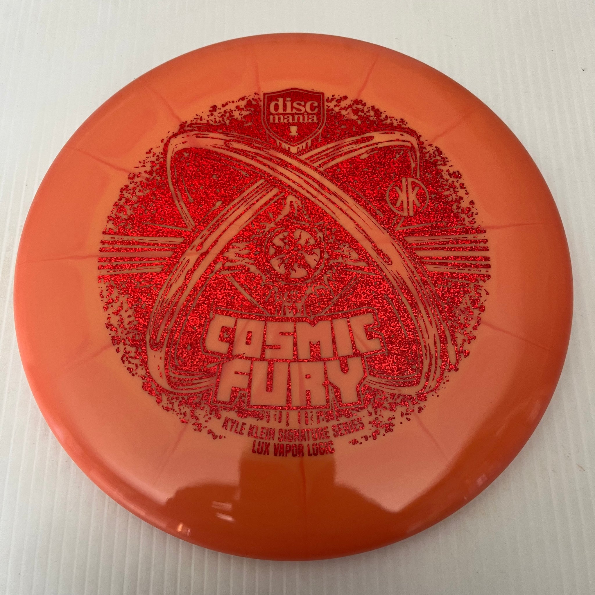 Discmania 2023 Kyle Klein Signature Series Cosmic Fury Lux Vapor Logic 3/3/0/1