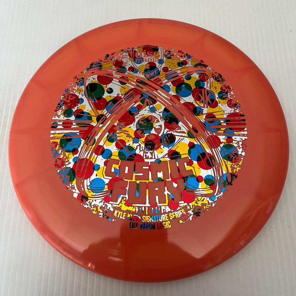 Discmania 2023 Kyle Klein Signature Series Cosmic Fury Lux Vapor Logic 3/3/0/1