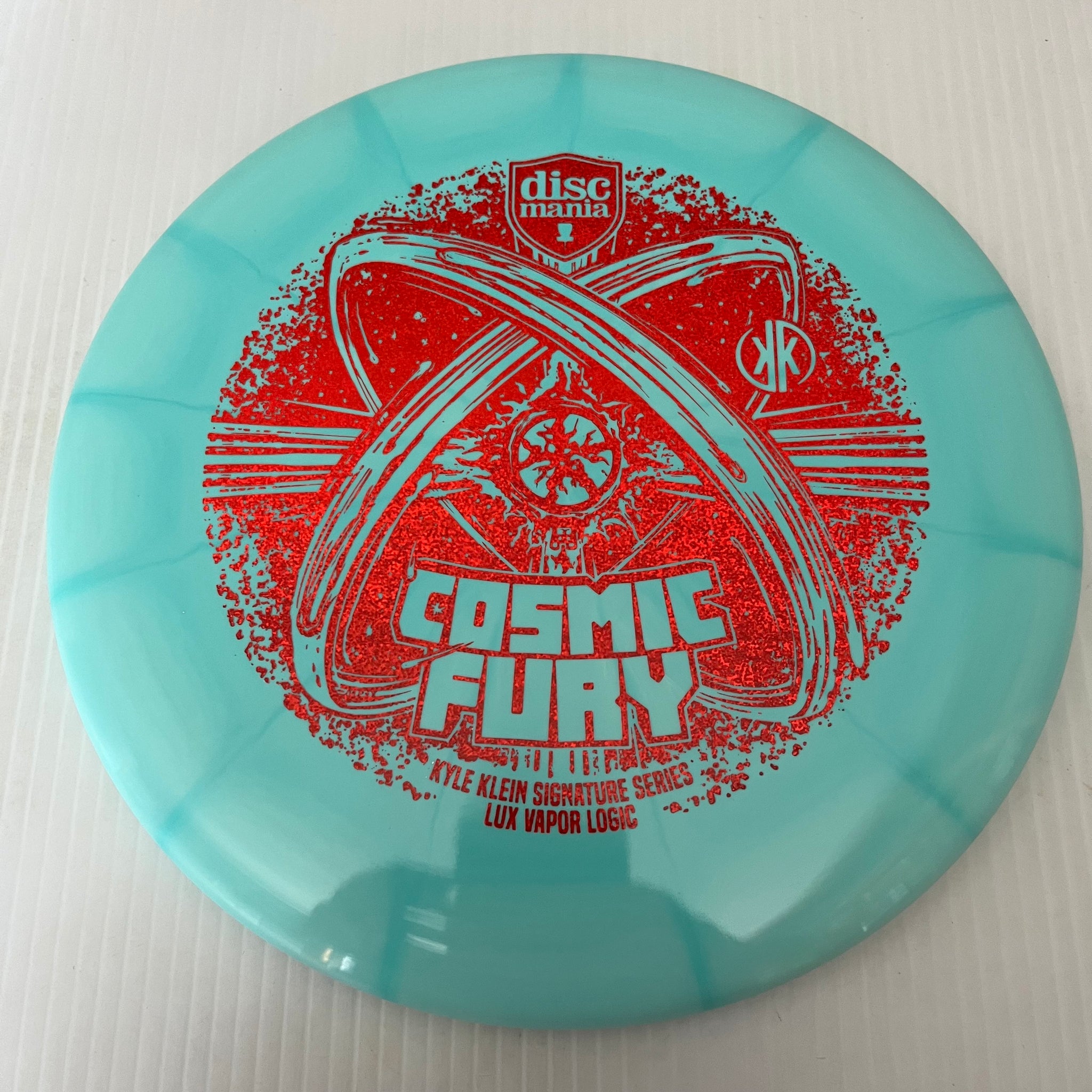 Discmania 2023 Kyle Klein Signature Series Cosmic Fury Lux Vapor Logic 3/3/0/1