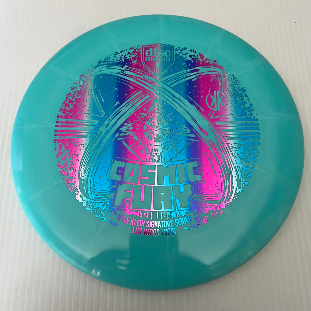 Discmania 2023 Kyle Klein Signature Series Cosmic Fury Lux Vapor Logic 3/3/0/1