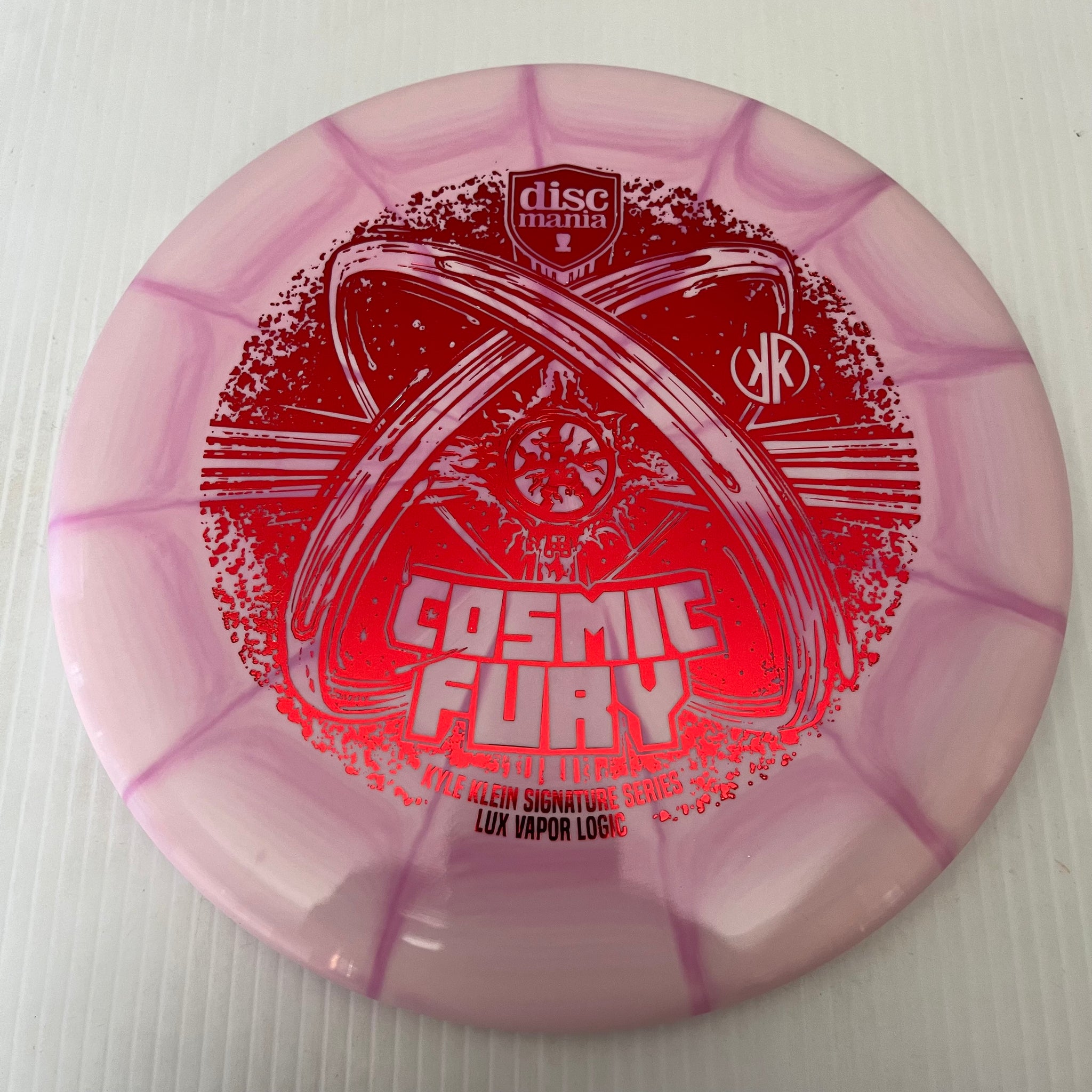 Discmania 2023 Kyle Klein Signature Series Cosmic Fury Lux Vapor Logic 3/3/0/1