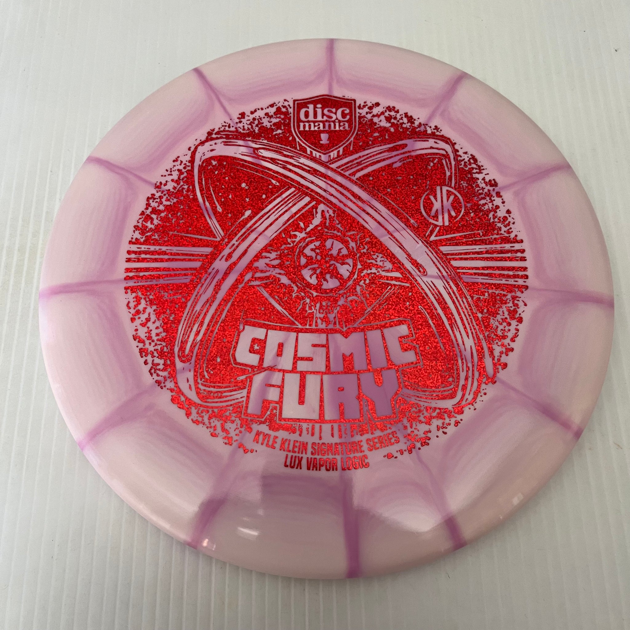 Discmania 2023 Kyle Klein Signature Series Cosmic Fury Lux Vapor Logic 3/3/0/1