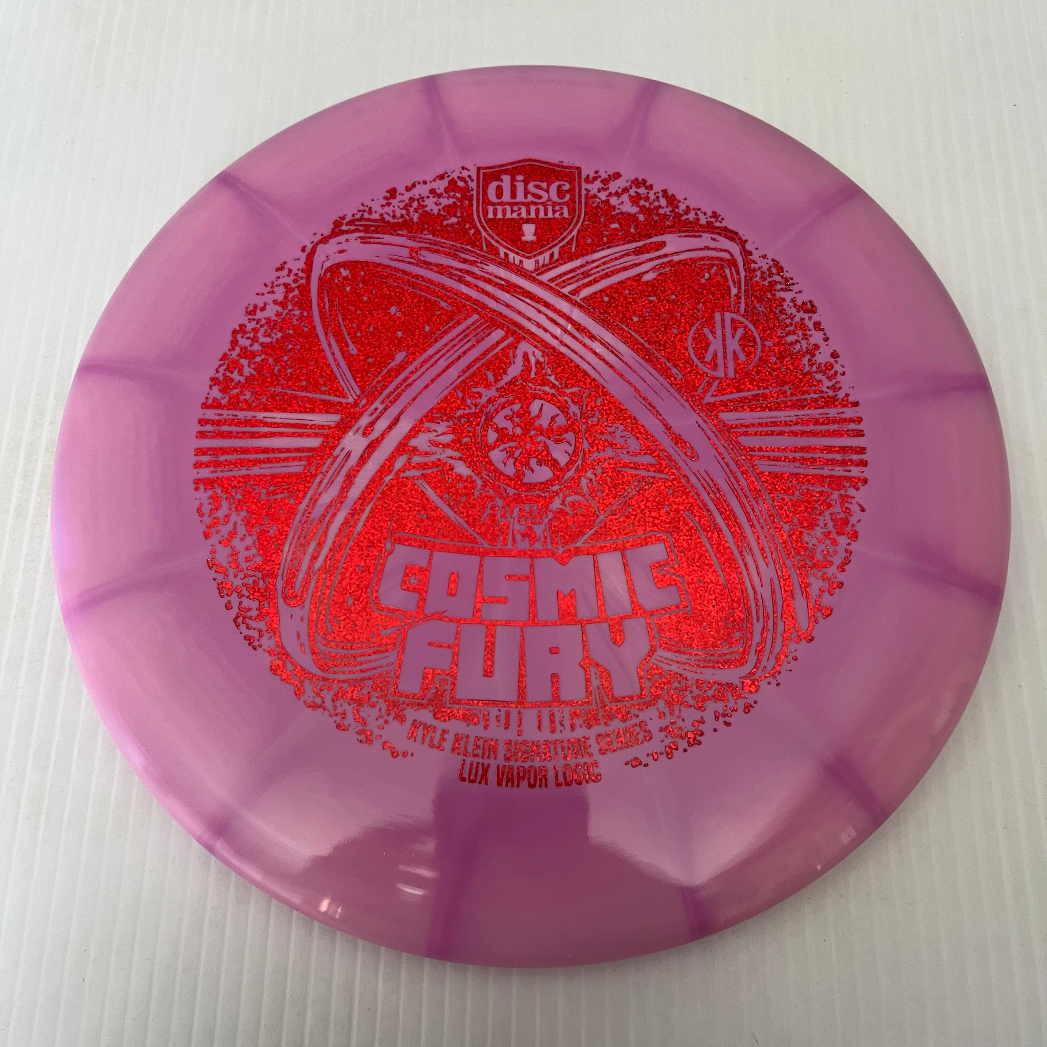 Discmania 2023 Kyle Klein Signature Series Cosmic Fury Lux Vapor Logic 3/3/0/1