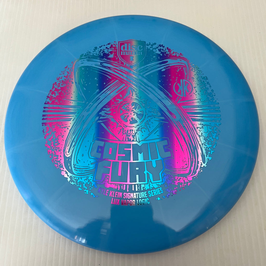 Discmania 2023 Kyle Klein Signature Series Cosmic Fury Lux Vapor Logic 3/3/0/1