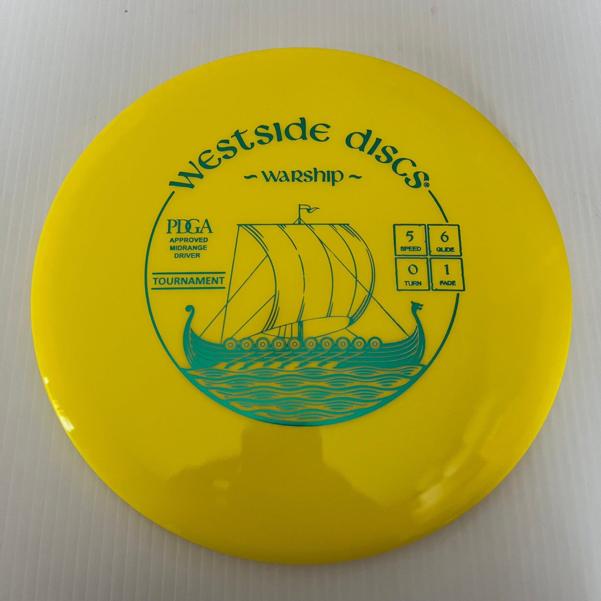 Westside Discs Tournament Warship 5/6/0/1