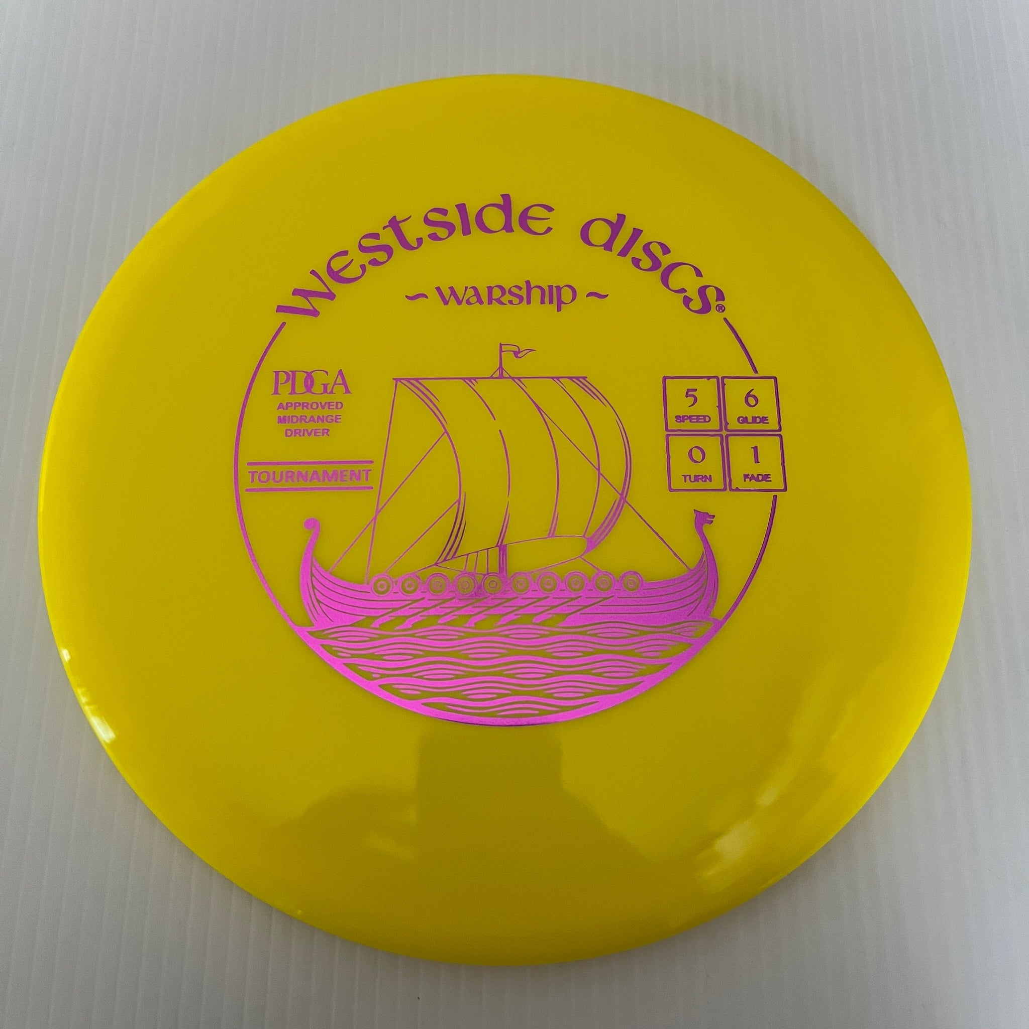 Westside Discs Tournament Warship 5/6/0/1