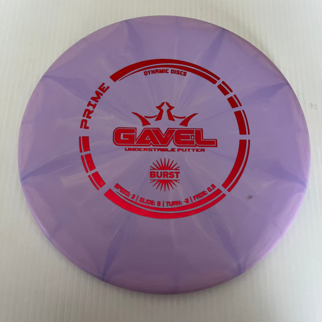 Dynamic Discs Prime Burst Gavel 3/5/-2/0.5