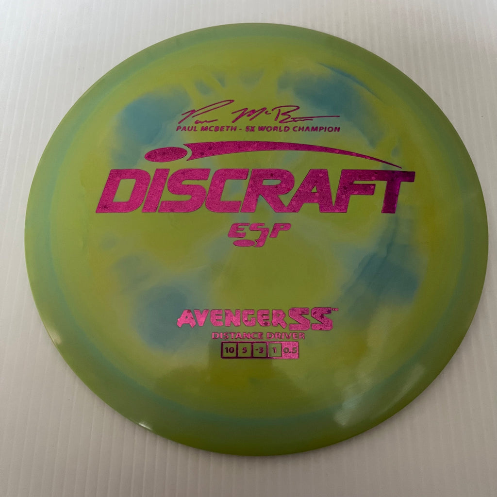 Discraft 5x Paul McBeth ESP Avenger SS 10/5/-3/1 (170-172g)