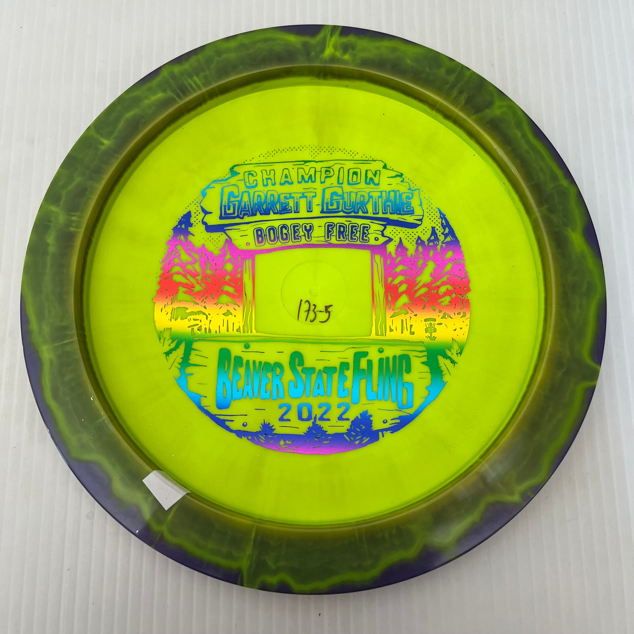 Innova 2022 Garrett Gurthie Beaver State Fling Champion Halo Star Wraith 11/5/-1/3