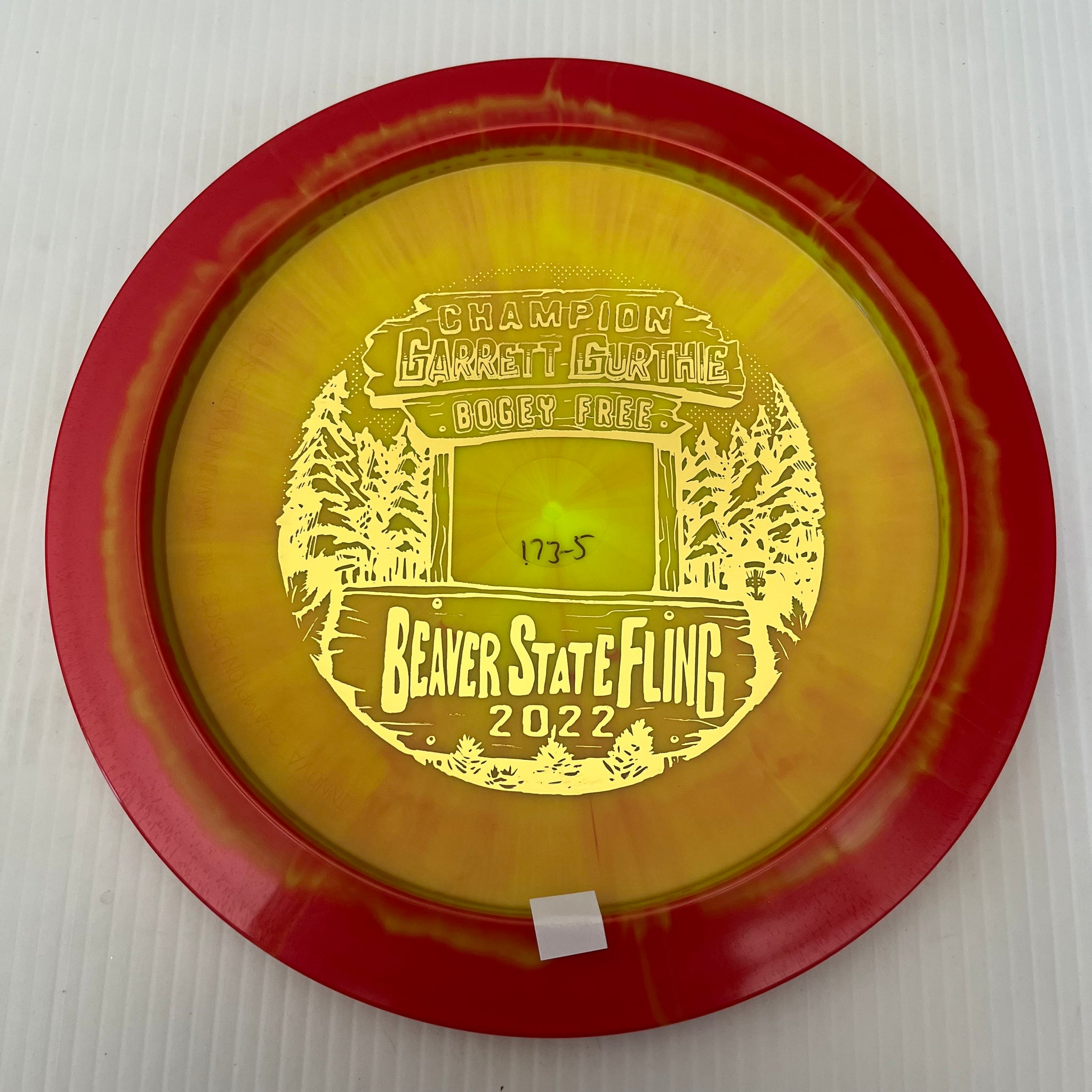 Innova 2022 Garrett Gurthie Beaver State Fling Champion Halo Star Wraith 11/5/-1/3