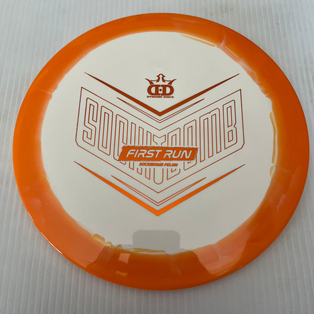 Dynamic Discs First Run Ricky Wysocki Sockibomb Supreme Orbit Felon 9/3/0.5/4