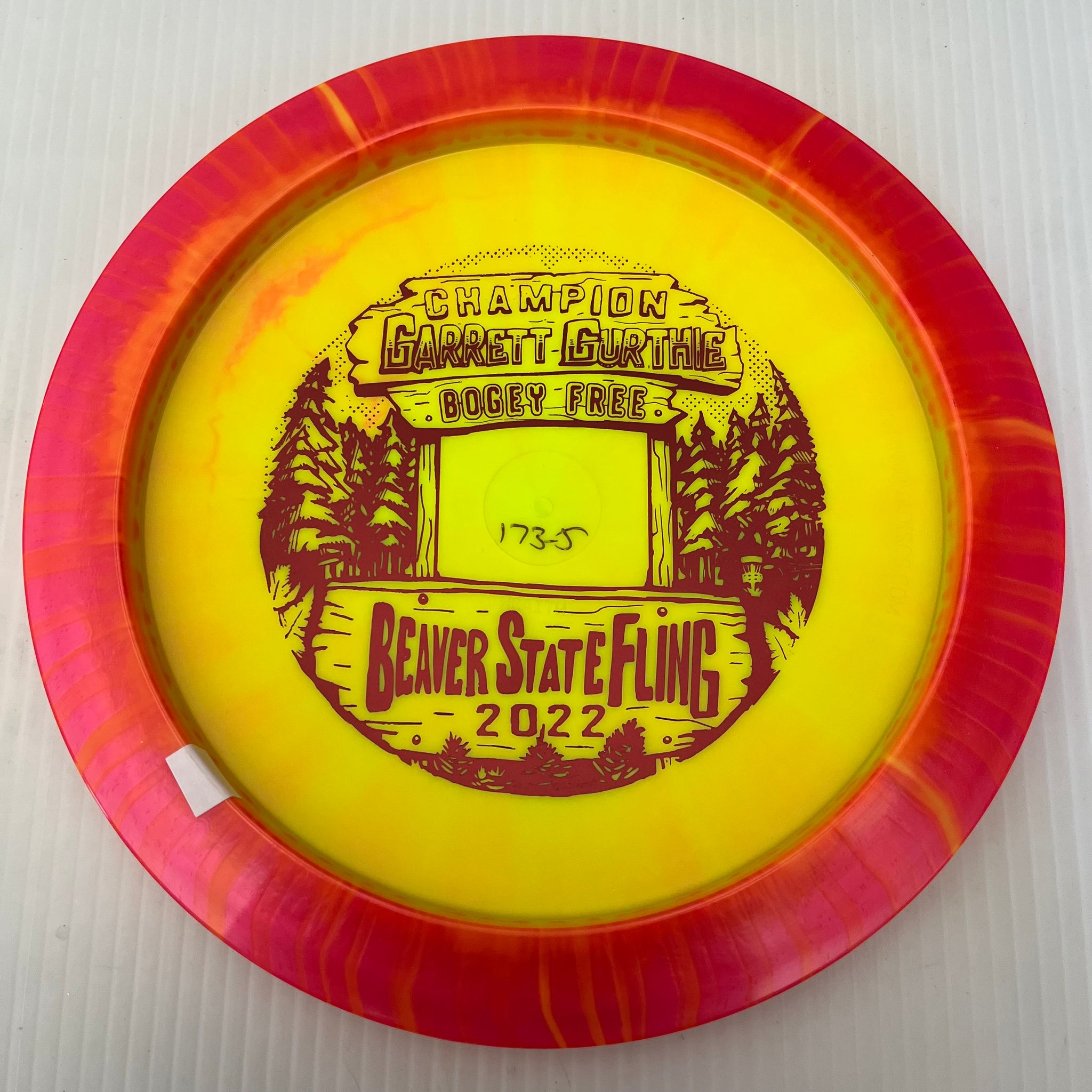 Innova 2022 Garrett Gurthie Beaver State Fling Champion Halo Star Wraith 11/5/-1/3