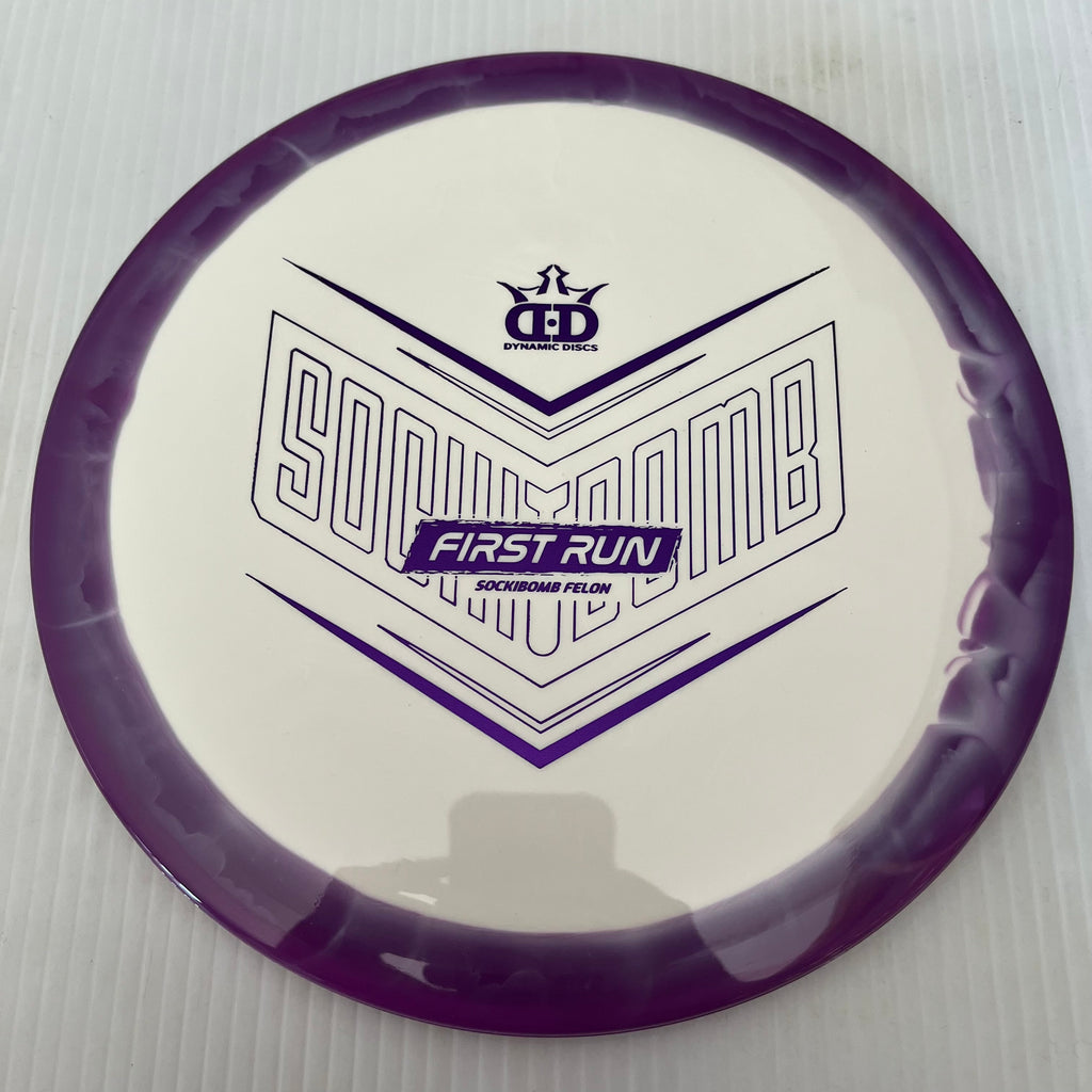 Dynamic Discs First Run Ricky Wysocki Sockibomb Supreme Orbit Felon 9/3/0.5/4